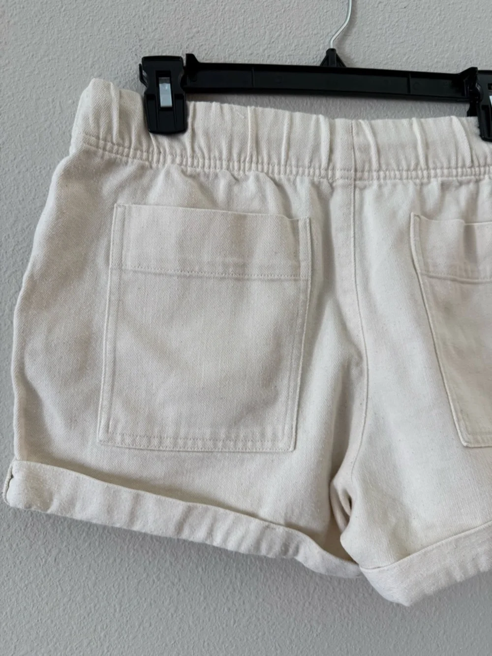 Aerie Cream High Waisted Tie Drawstring Shorts Small - Picture 8 of 10